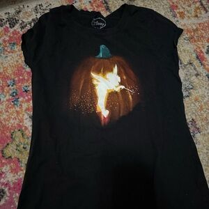 Disney Black T-Shirt with Silver Logo